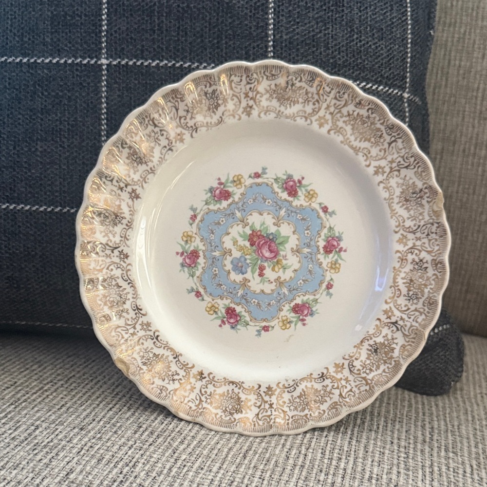 vintage American Limoges "Lyric" dinnerware